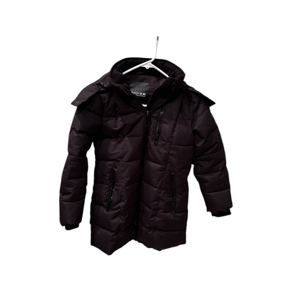 Noize woman's heavy winter jacket with faux fur - Picture 1 of 14